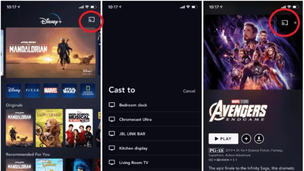 How to Watch disney plus on tv chromecast