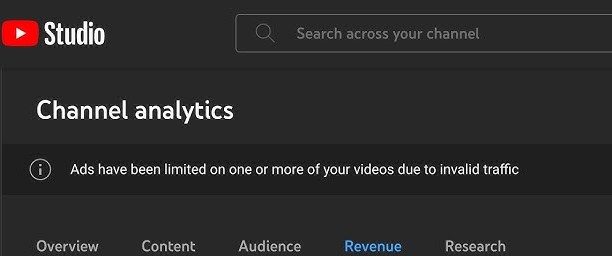 How to Fix YouTube Invalid Traffic